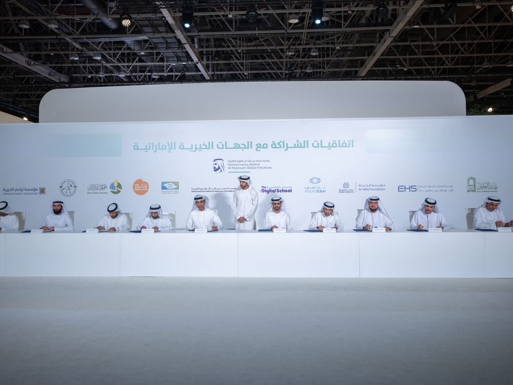 MBRGI announces AED150 million in financial support for UAE charitable, humanitarian organisations