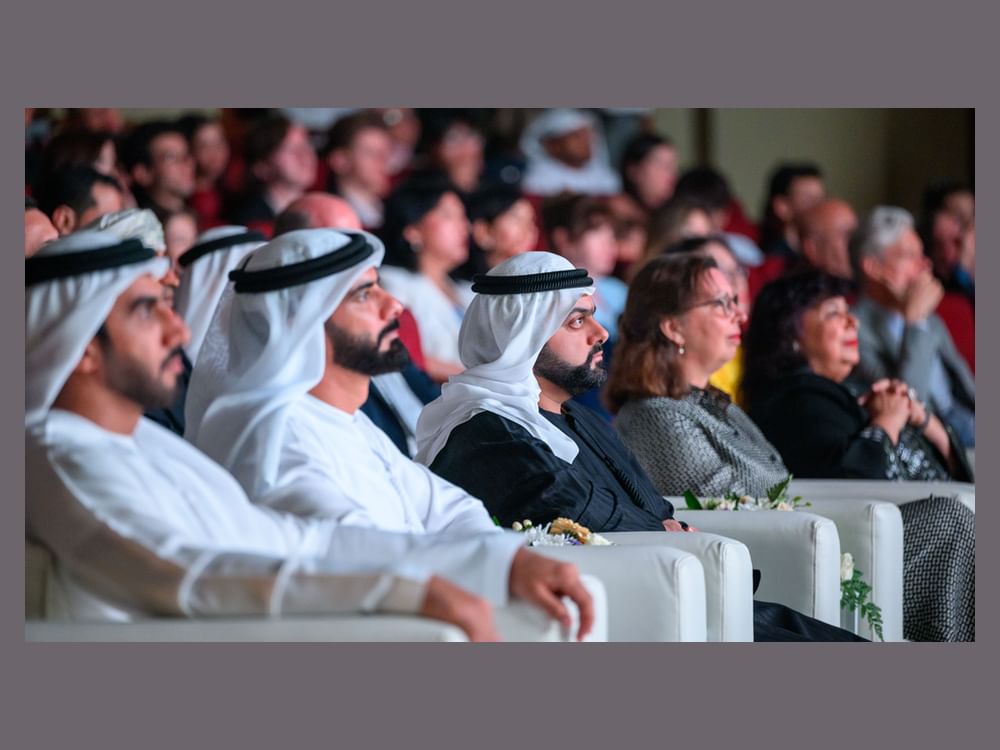 محمد الشرقي يشهد حفل توزيع جوائز مسابقة الفجيرة الدولية للبيانو