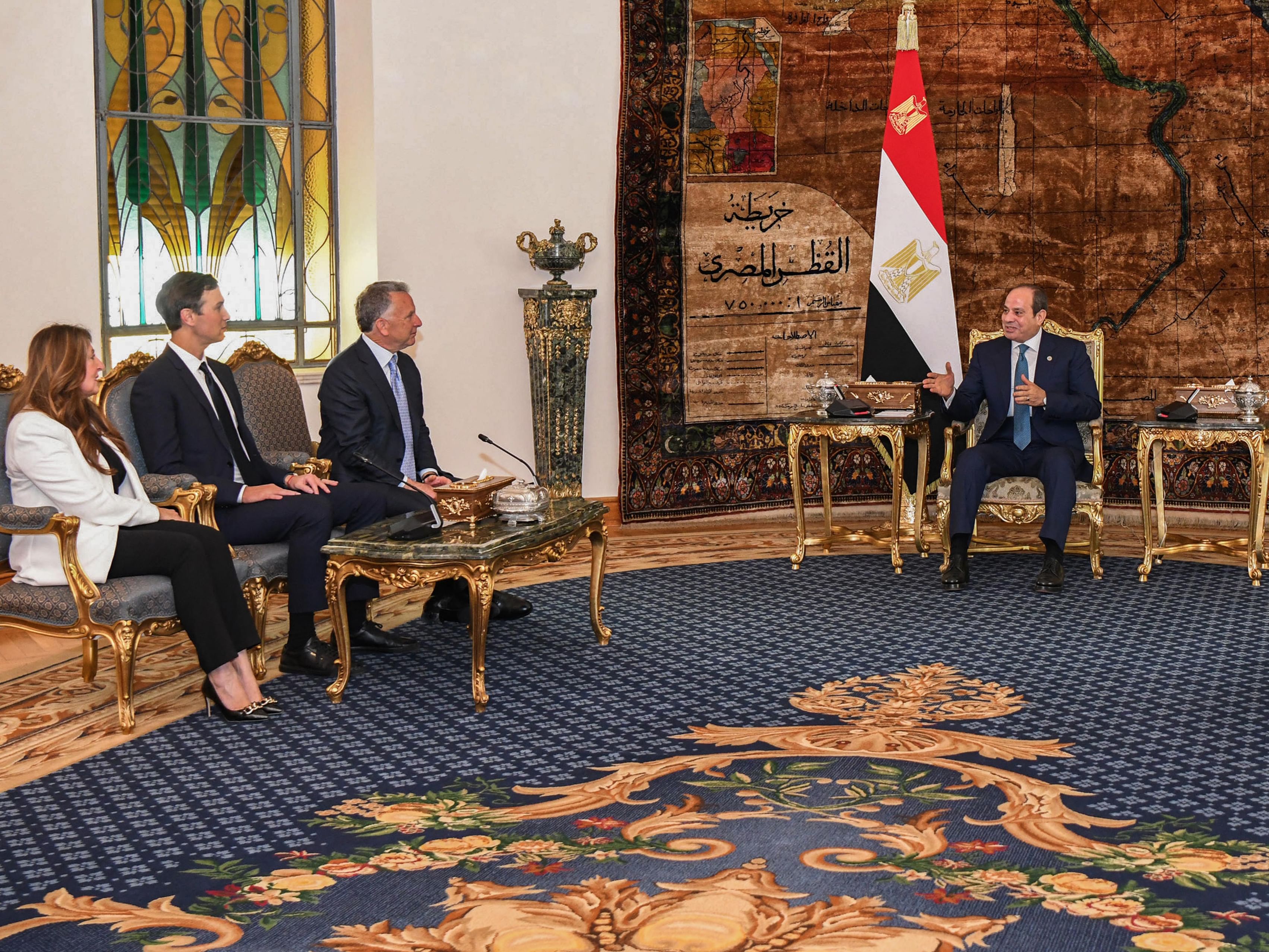 Al-Sisi tells US envoys ceasefire must be immediate
