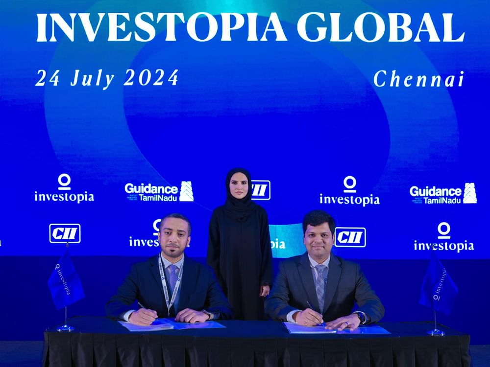 Alia Al Mazrouei witnesses MoU signing between Ghafa Sustainability, Atsuya Technologies