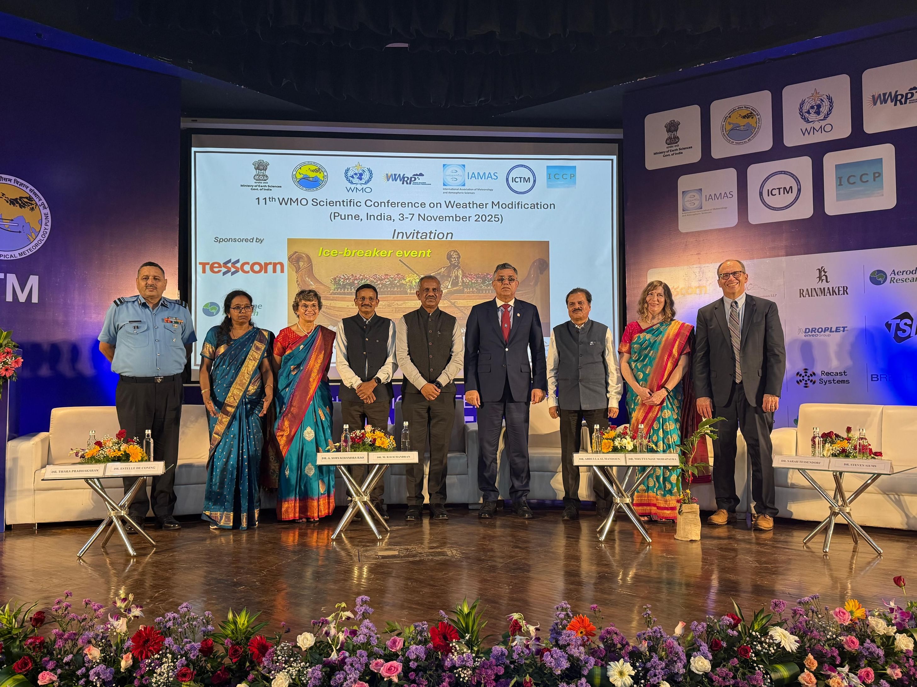 رئيس المنظمة العالمية للأرصاد الجوية يفتتح المؤتمر العلمي لتعديل الطقس بالهند