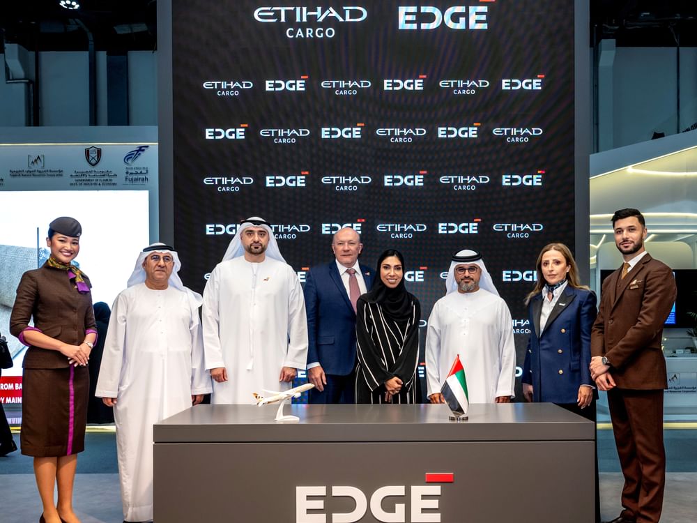 EDGE signe un accord mondial de services de transport aérien avec Etihad Airways
