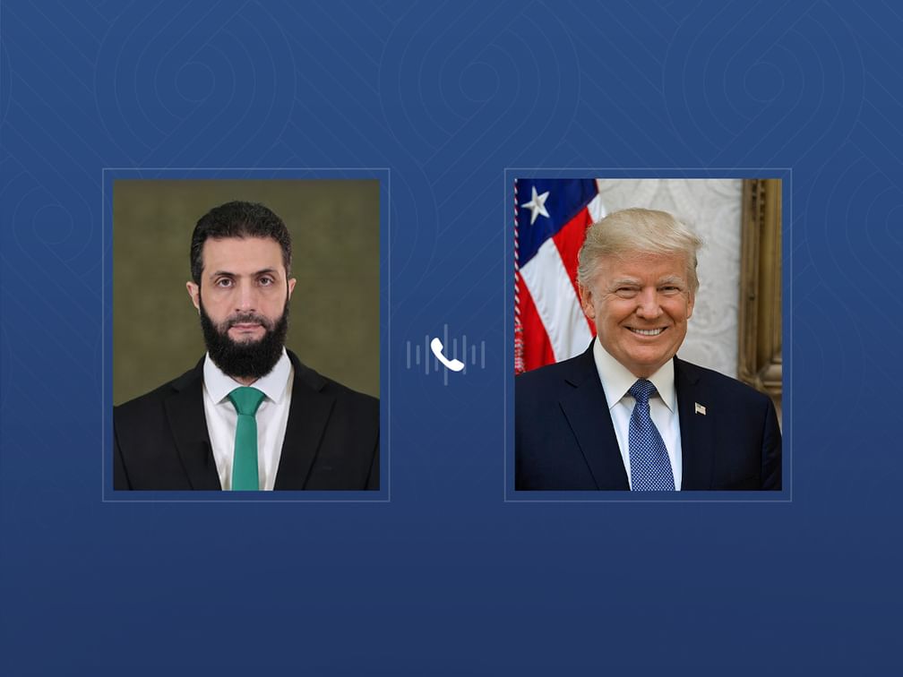 Trump, Al-Sharaa discuss transitional phase, reconstruction efforts