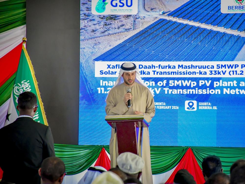 Emirati GSU supplies power to 28,000 households in Somaliland, launches 'Green Berbera'