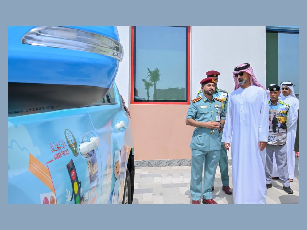 عمار بن حميد يدشن "الدورية المدرسية" لتعزيز السلامة المرورية لطلبة المدارس