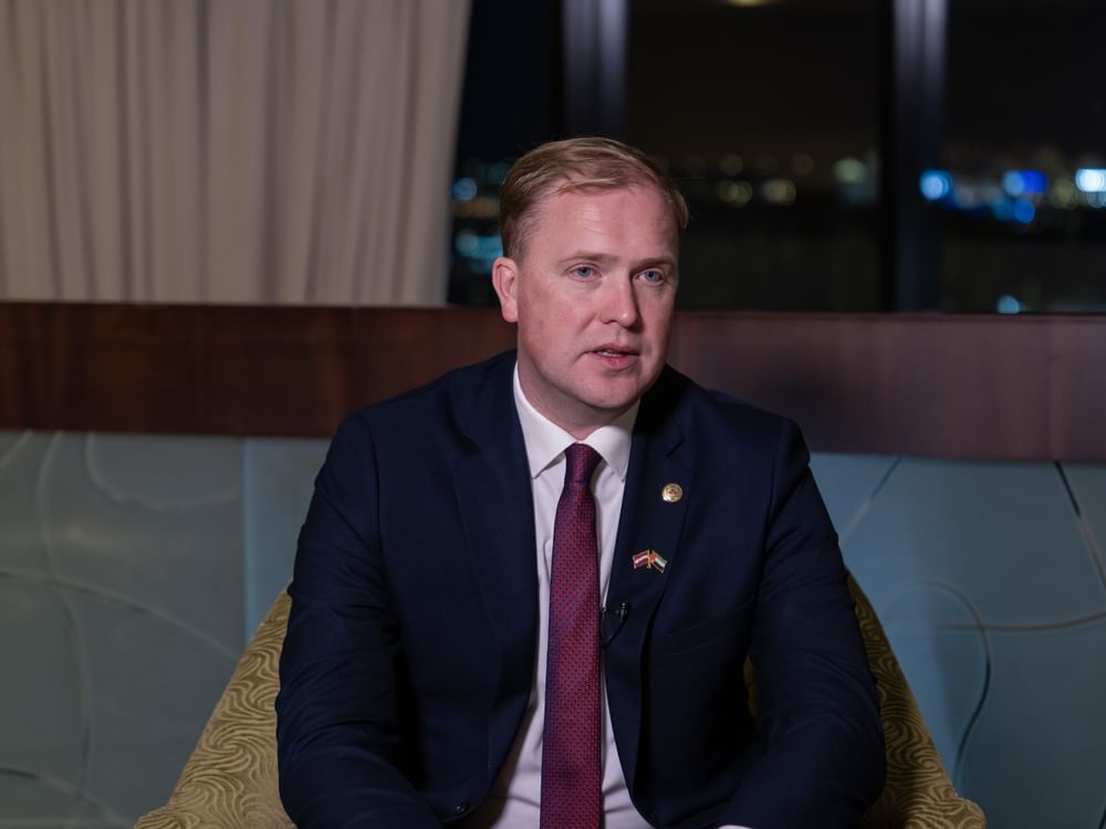 وزير الاقتصاد اللاتفي: شراكة الإمارات ولاتفيا تدخل مرحلة توسع اقتصادي غير مسبوقة