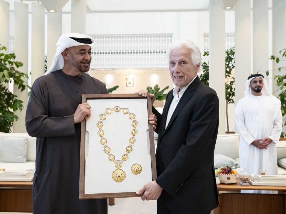 رئيس الدولة يمنح مارتن إيدلمان وسام الاتحاد
