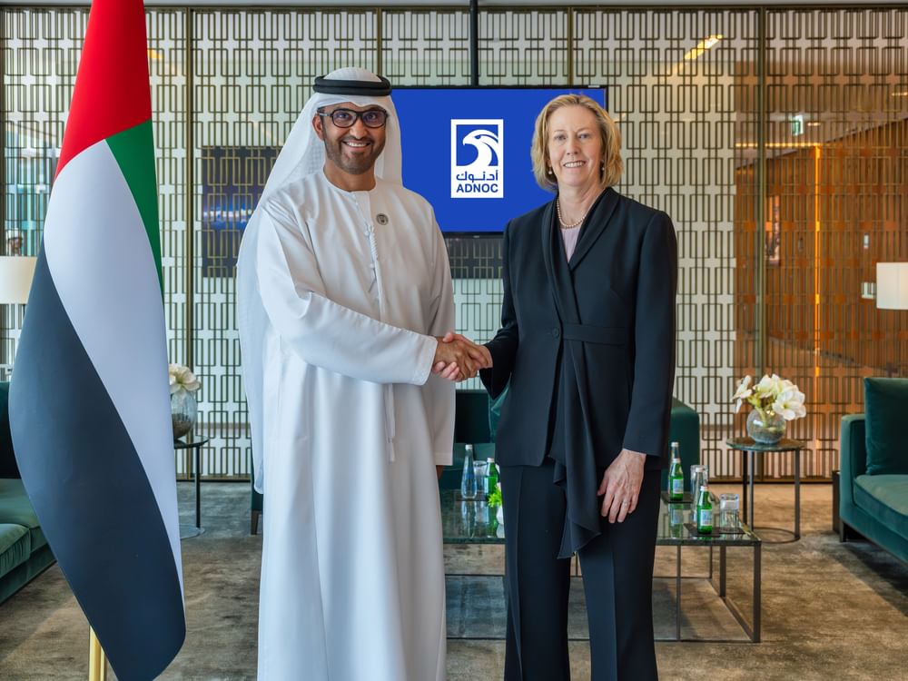 ADNOC hosts bp CEO at its Headquarters