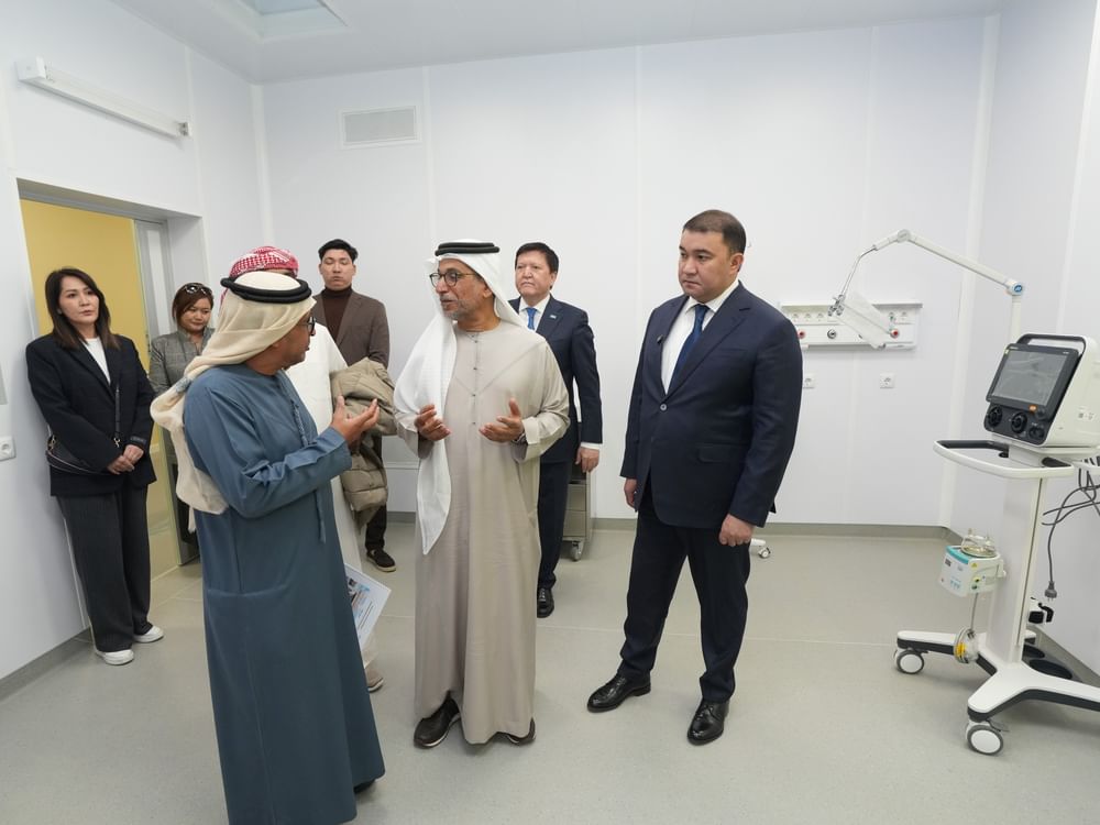 Abu Dhabi Fund for Development reviews progress of Sheikh Mohamed bin Zayed Maternity and Children’s Hospital in Kazakhstan