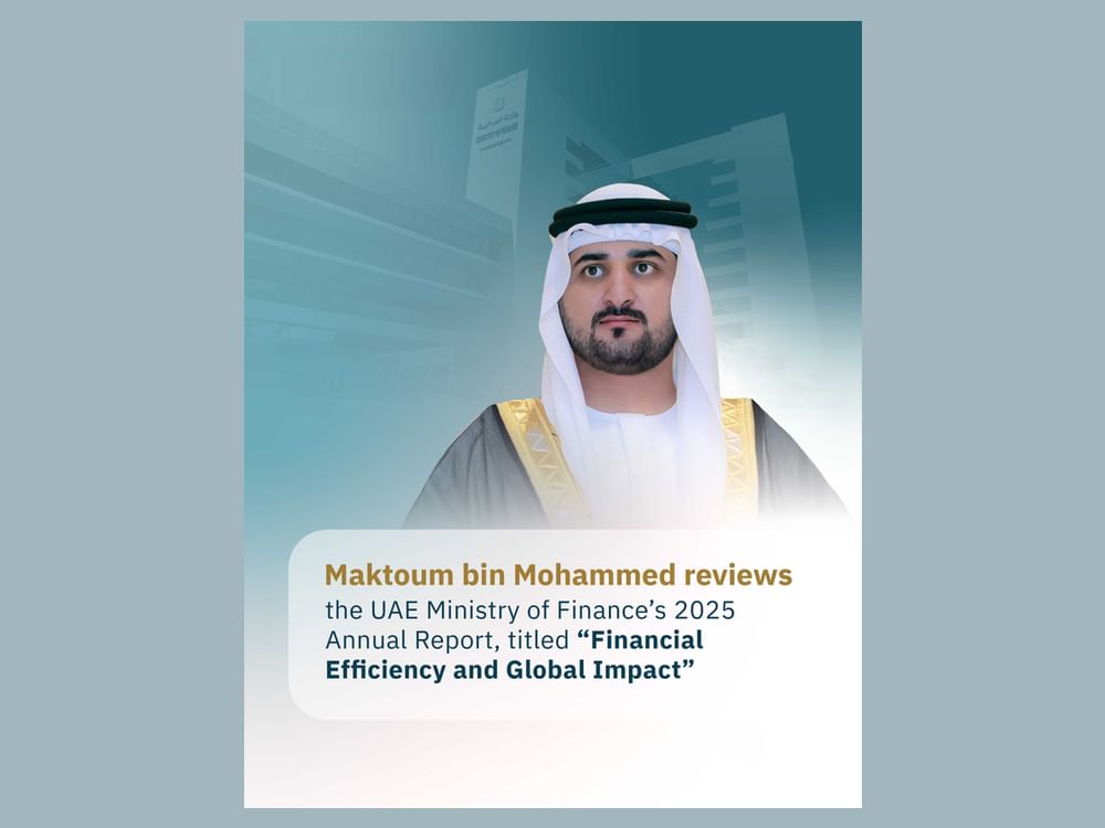 Maktoum bin Mohammed reviews UAE Ministry of Finance’s 2025 Annual Report