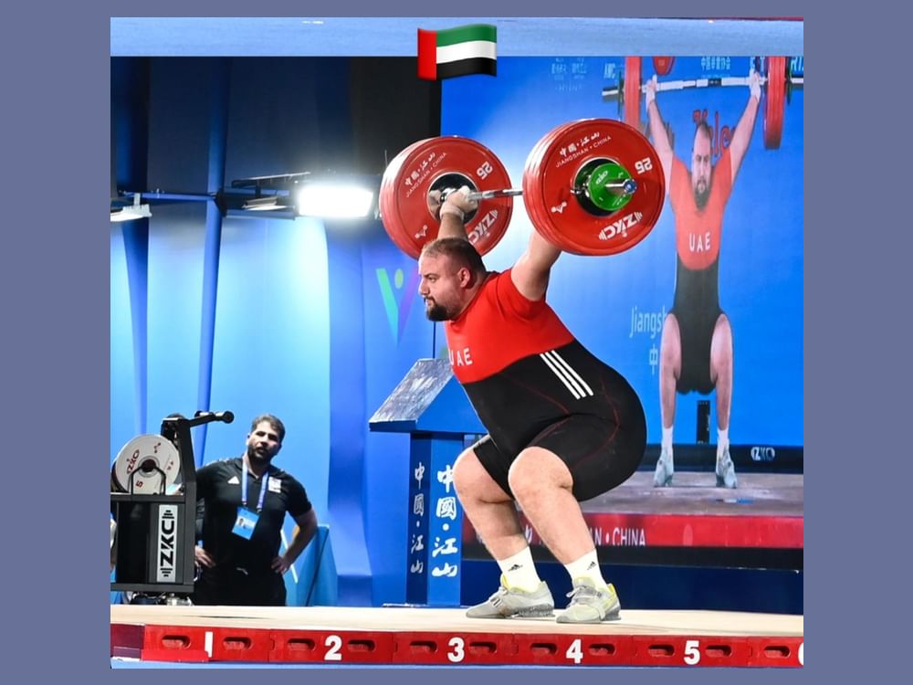 منتخب رفع الأثقال يختتم مشاركته في بطولة آسيا بالصين