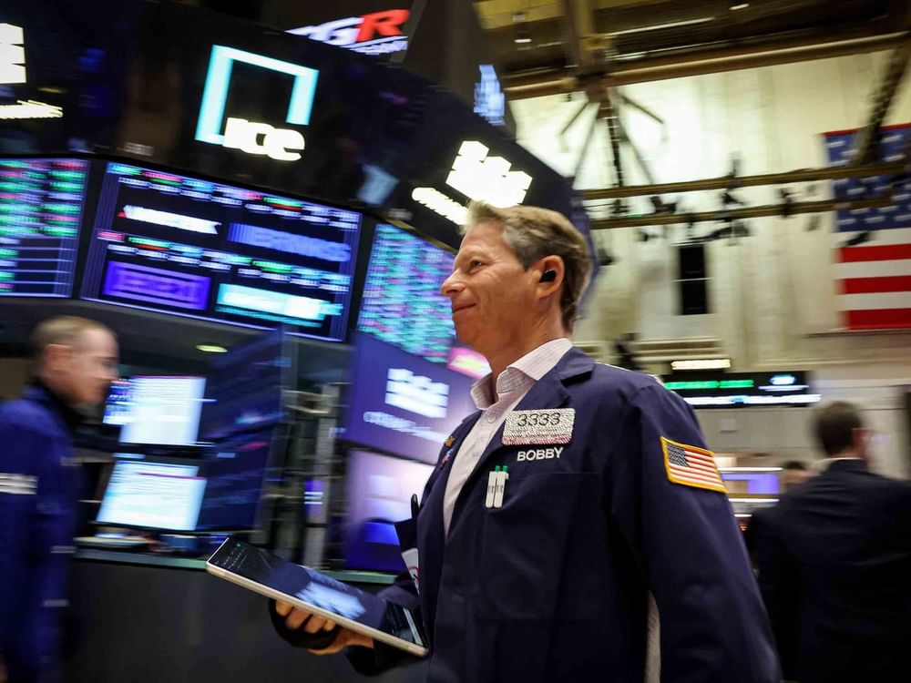 Wall Street finishes lower as oil prices, bond yields weigh on investor sentiment