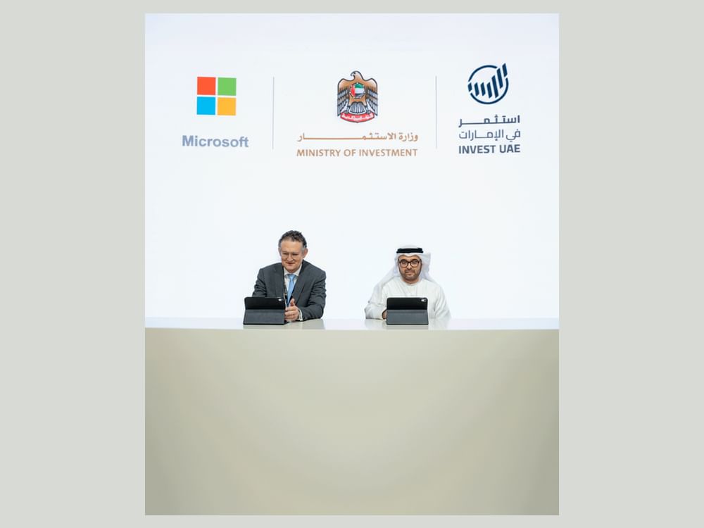 Ministry of Investment, Microsoft to advance AI cooperation in investment analytics, financial forecasting