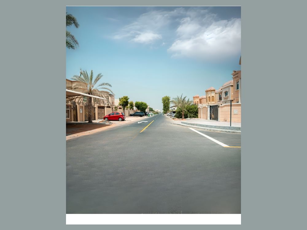 بلدية عجمان تنجز مشروع إنشاء طرق داخلية في "المويهات 1" بتكلفة 5 ملايين درهم