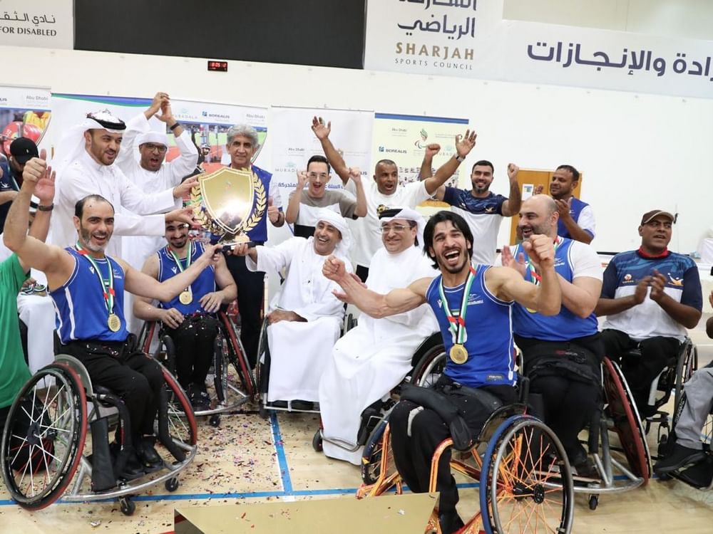 "دبي لأصحاب الهمم" بطلاً لدوري "سلة الكراسي المتحركة 3×3"