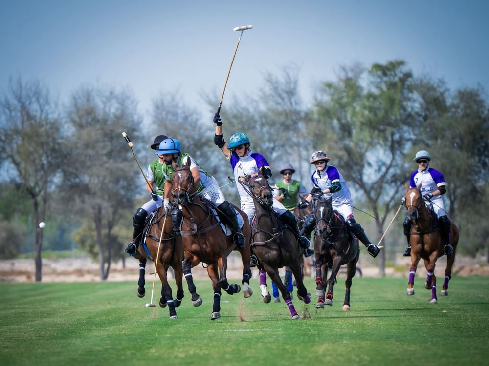 فوز "غنتوت" و"الحبتور" في دولية الإمارات للبولو