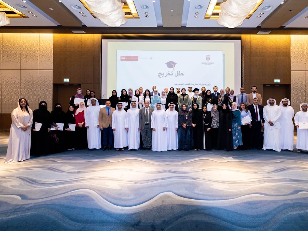 UAEU, DCD mark graduation of third cohort of Social Care Professionals Capacity-Building Programme