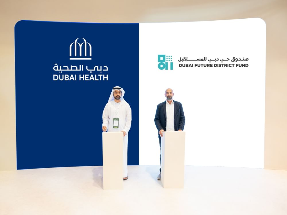 Dubai Health, Dubai Future District Fund join forces to build global healthtech launchpad in Dubai