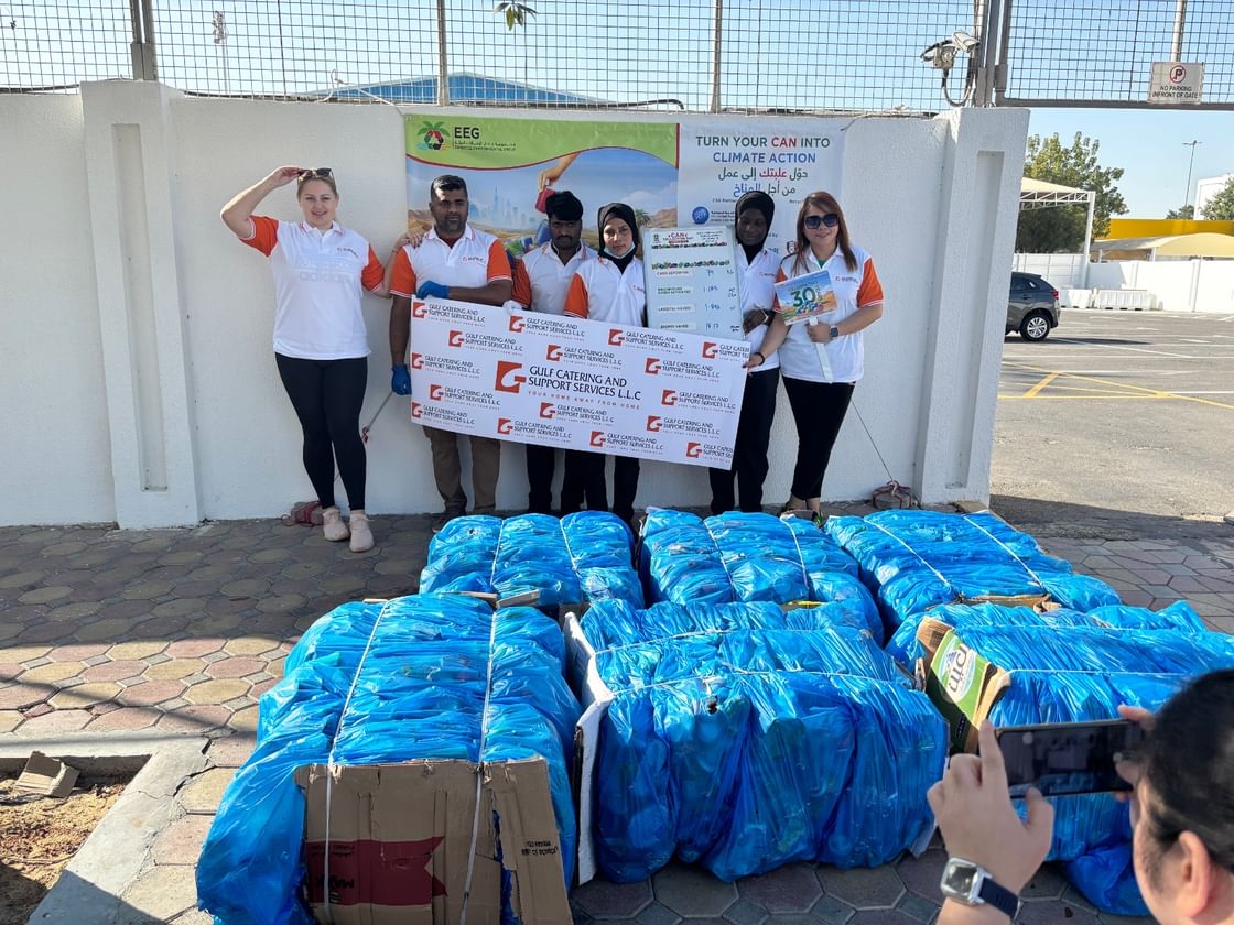 EEG collects 11,963 kg of aluminium across UAE