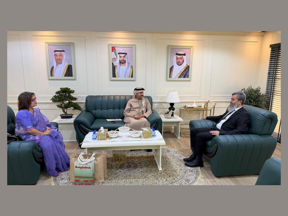 "الفجيرة للموارد الطبيعية" تبحث آفاق التعاون مع سفارة بنغلاديش