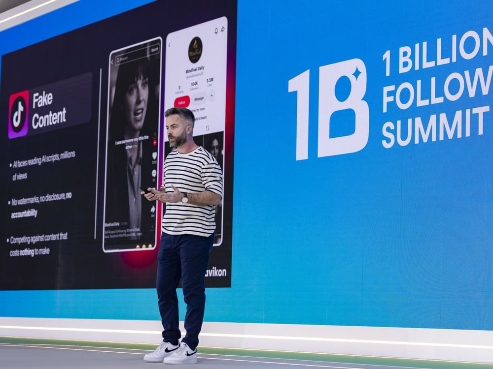 1 Billion Followers Summit: 9 out of 10 people no longer trust what they see online, says Jérémy Boissonnet