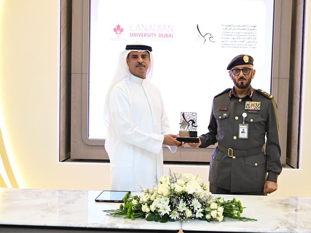 GDRFA Dubai signs agreement with Canadian University Dubai to foster creativity, develop national talents