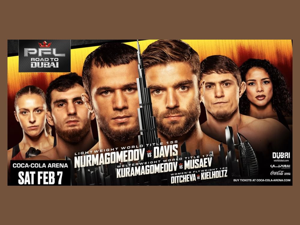 مواجهة بين ديتشيفا وكيليهولتز ضمن بطولة "الطريق إلى دبي" للفنون القتالية