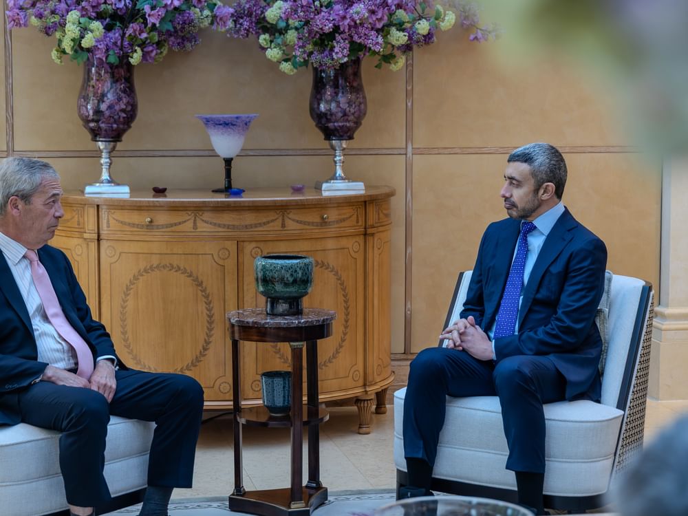 Abdullah bin Zayed, British MP discuss strategic UAE-UK relations