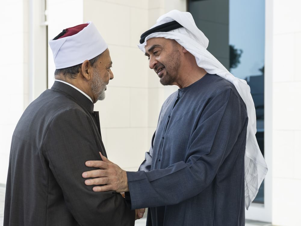 UAE President receives Grand Imam of Al-Azhar | Emirates News Agency