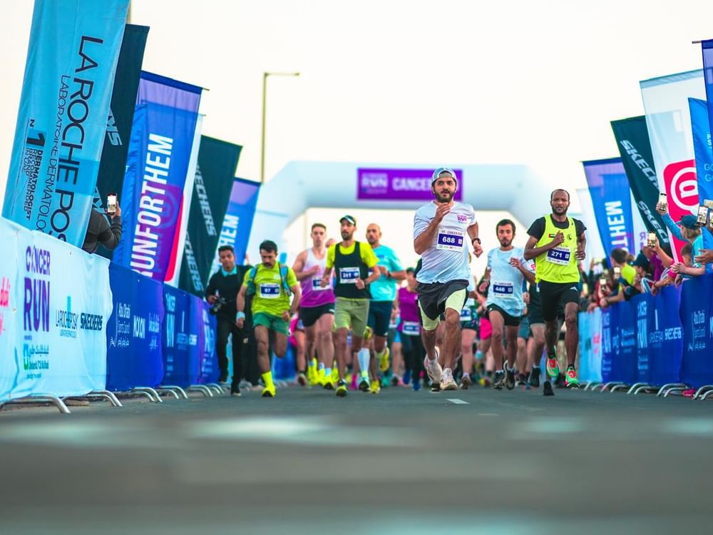 "سباق الوقاية من السرطان 2026" يسعى لدخول موسوعة "غينيس" بأكبر عدد جنسيات مشاركة