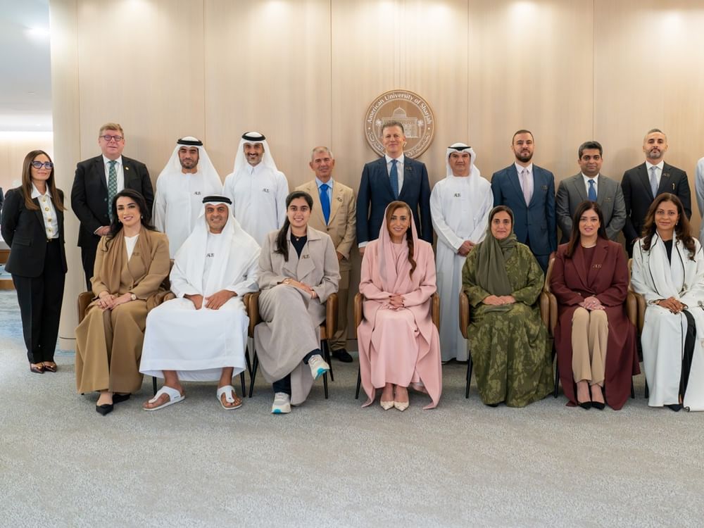 بدور القاسمي تترأس اجتماع المجلس الاستشاري للجامعة الأمريكية في الشارقة 