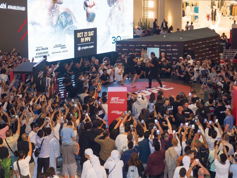 انطلاق "أسبوع أبوظبي للتحدي" ببرنامج جماهيري مصاحب لـ"يو إف سي 333"