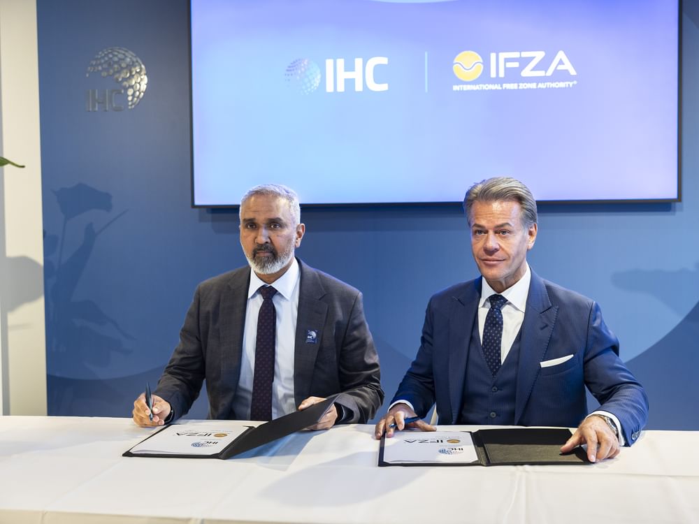 IFZA, IHC unveil strategic partnership at World Economic Forum Annual Meeting 2026