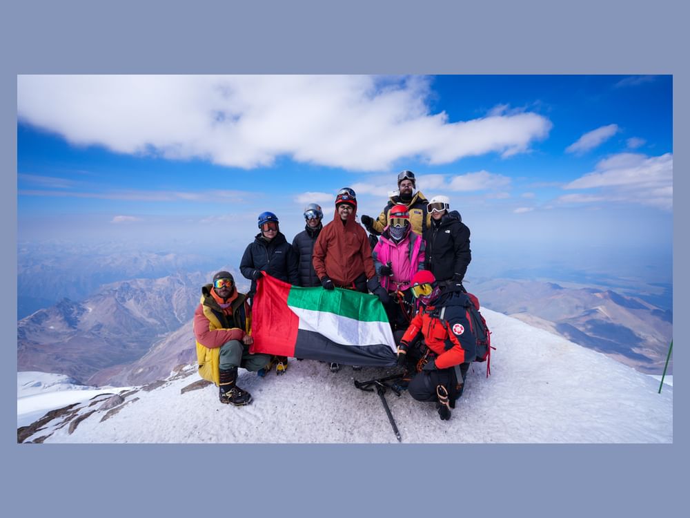 'Towards the Summits' raises UAE flag on Mount Elbrus