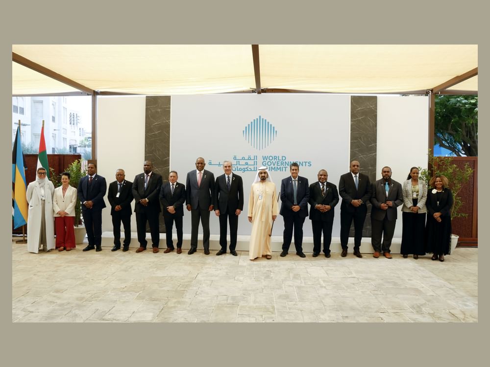Mohammed bin Rashid meets with Caribbean heads of state, government at World Governments Summit 2026