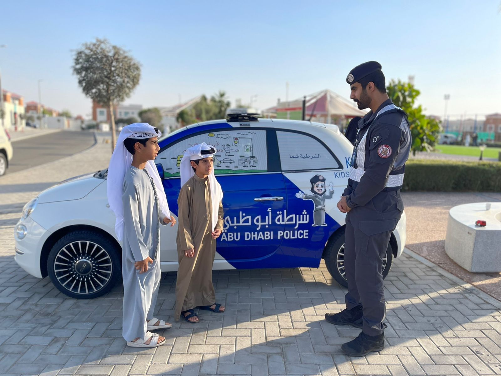 شرطة أبوظبي تشارك في مهرجان