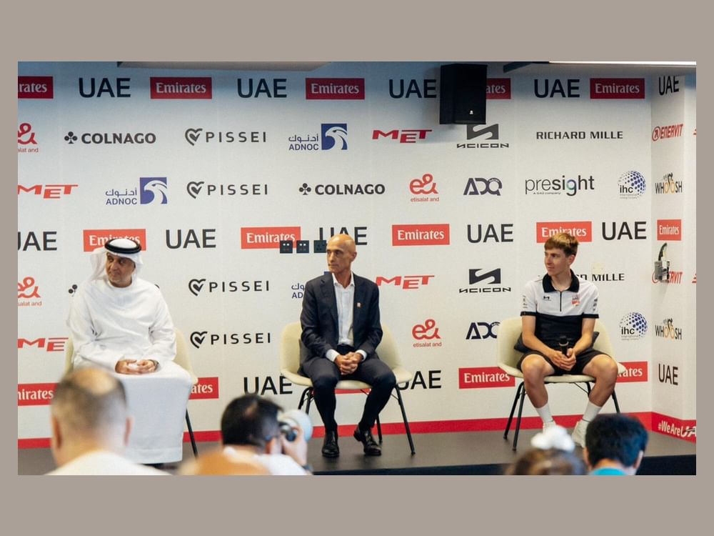 UAE Team Emirates extends Tadej Pogačar's contract until 2030