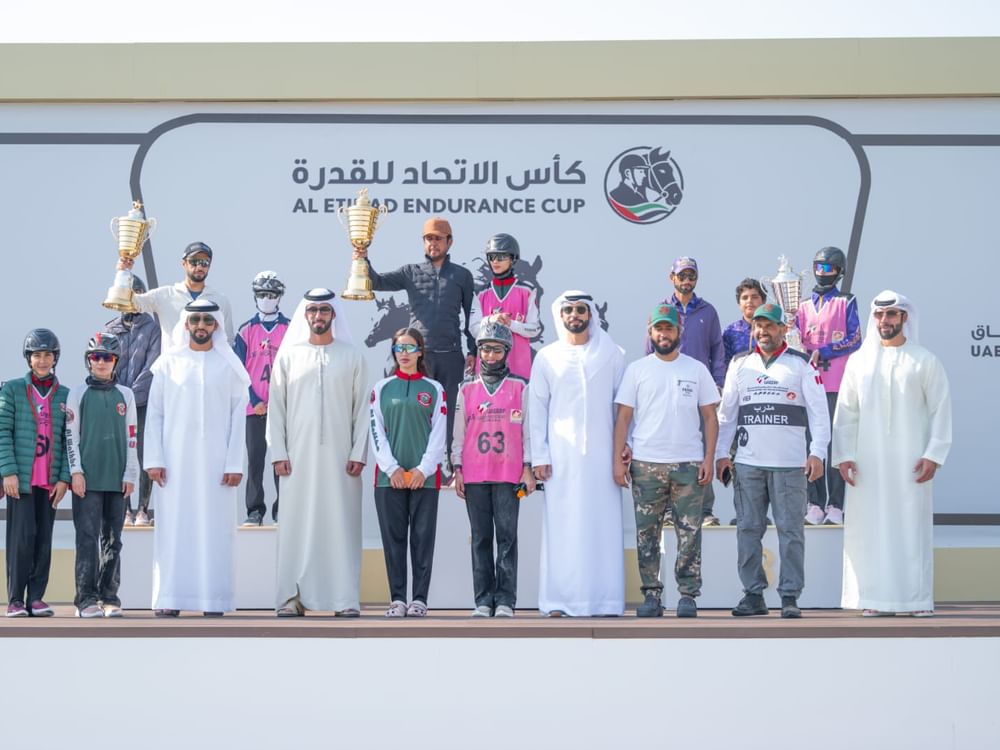 "اسطبلات الوثبة" تحرز "لقب السيدات" في سباق الاتحاد للقدرة