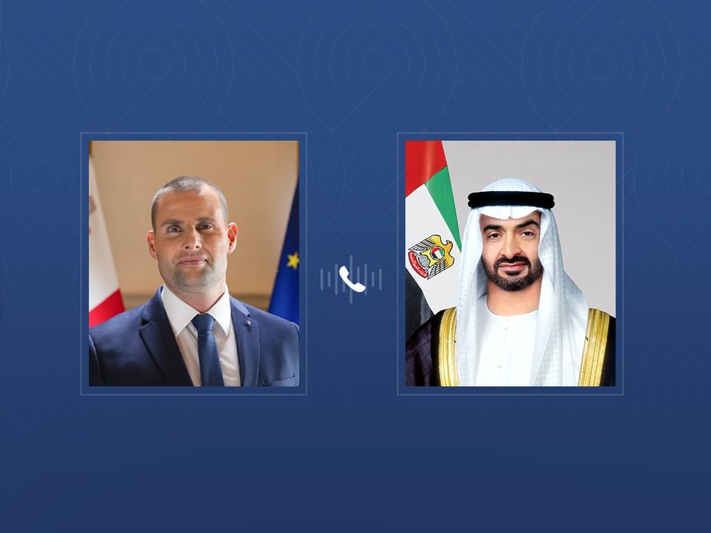 In phone call with UAE President, Prime Minister of Malta condemns Iranian attacks targeting the UAE and other countries in the region