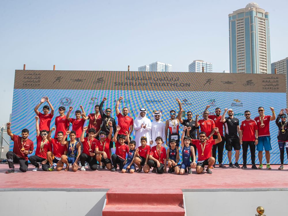 Sharjah Triathlon draws 400 participants across all categories
