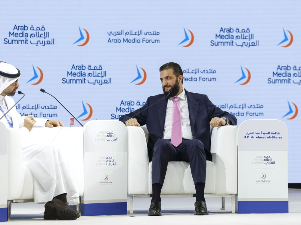 Syrian President Ahmad Al-Sharaa outlines vision for Syria’s future at Arab Media Summit 2026