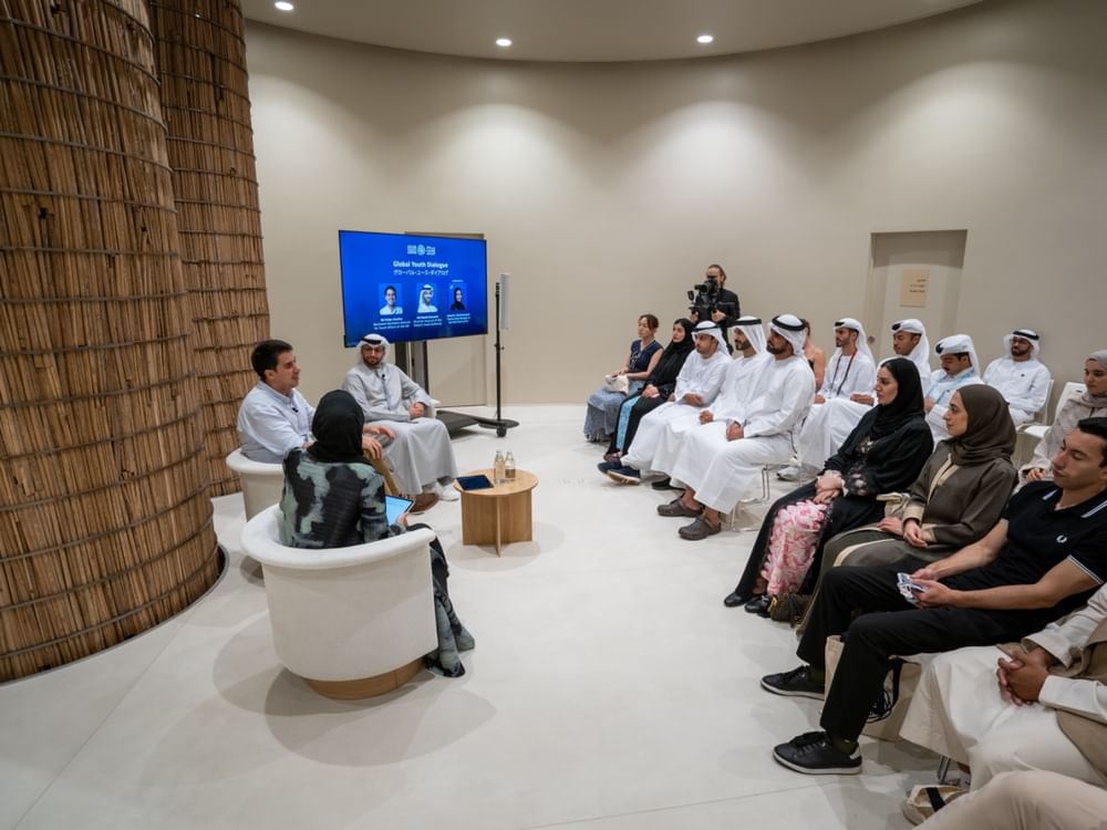 جناح دولة الإمارات في إكسبو أوساكا 2025 يحتضن جلسة حوارية عن الشباب