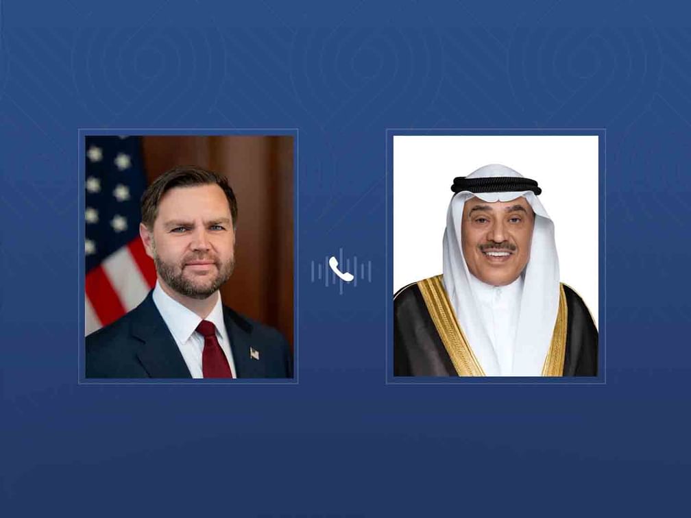 ولي العهد الكويتي يبحث هاتفيا مع نائب الرئيس الأمريكي المستجدات الإقليمية والدولية