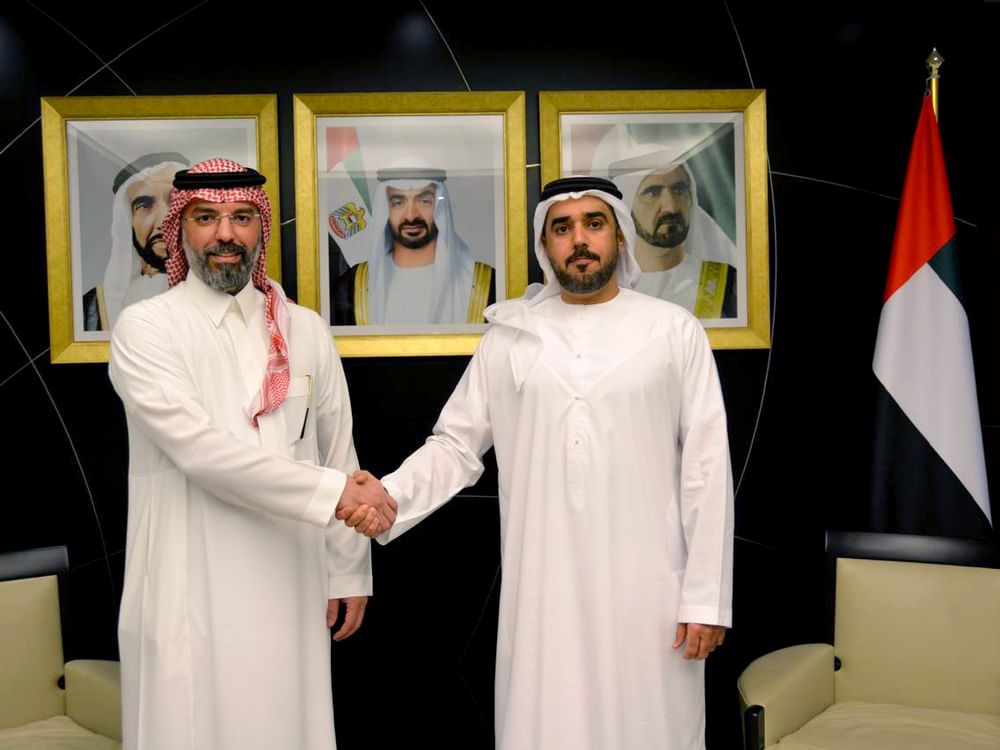 Le Directeur adjoint du ministère reçoit les lettres de créance du Consul général saoudien à Dubaï