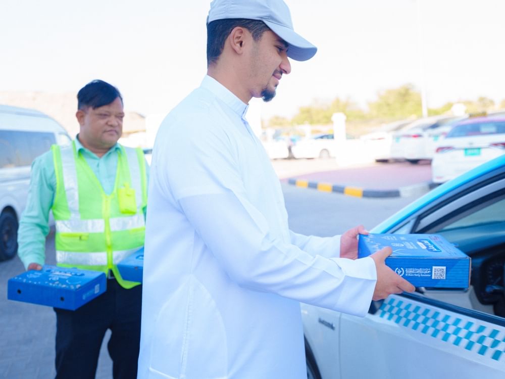 ‎"نقل عجمان" توزع 10,500 وجبة إفطار ضمن مبادرة "فطوركم علينا"