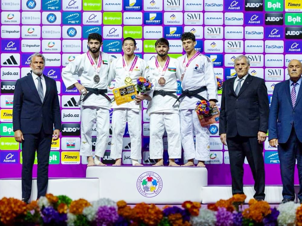 "جودو الإمارات" يحرز فضية بطولة العالم بأذربيجان