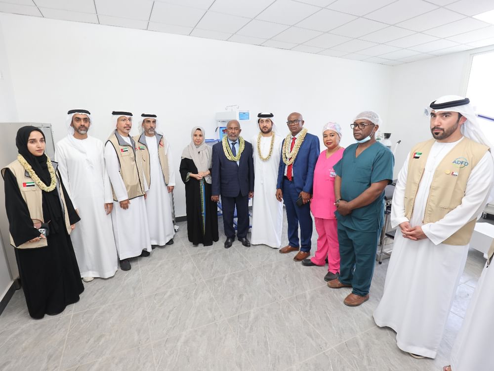 بتوجيهات الشيخة فاطمة.. الهلال الأحمر يفتتح مشاريع "أم الإمارات" الصحية في جزيرة أنجوان بجزر القمر