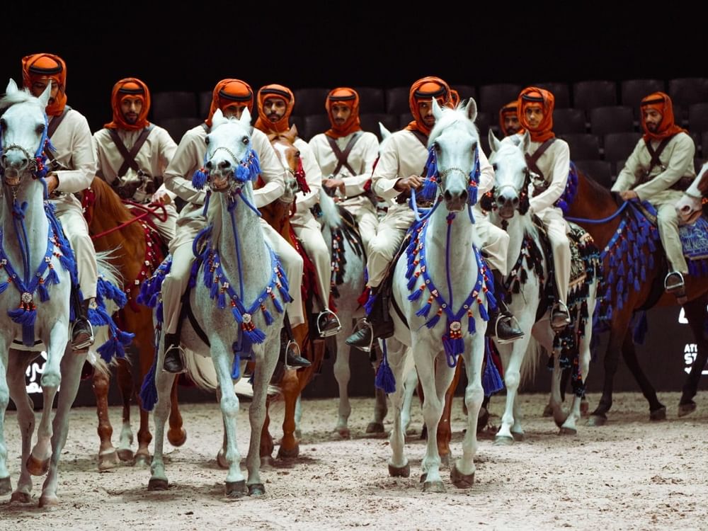 "أبوظبي للتراث" و"الإمارات للخيول العربية" تشاركان في معرض الفروسية بالمغرب