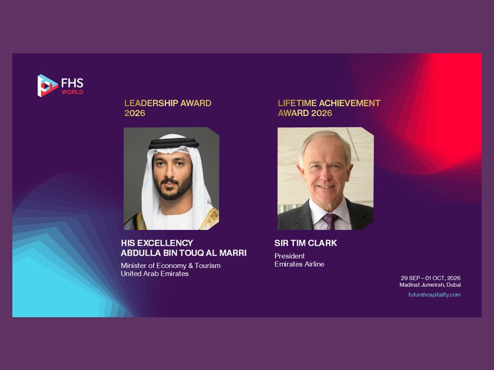 "قمة مستقبل الضيافة" تكرم عبدالله بن طوق وتيم كلارك ضمن جوائزها لعام 2026