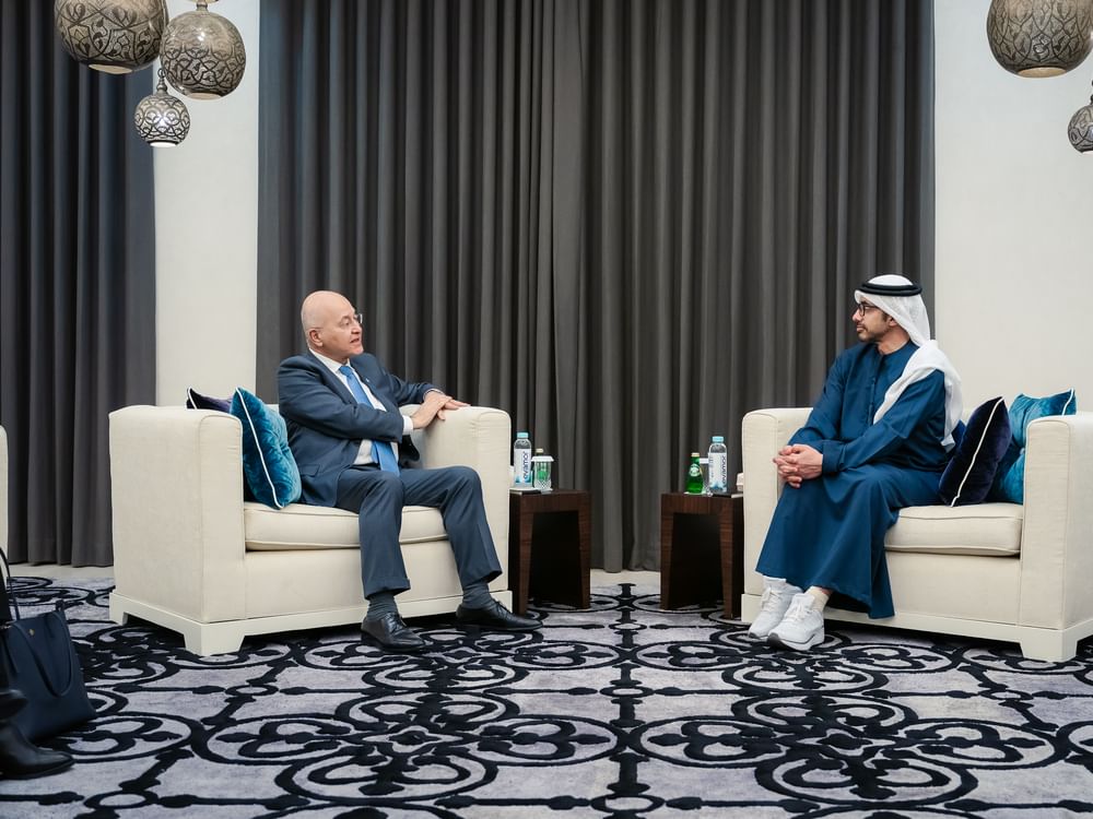 阿卜杜拉·本·扎耶德在迪拜会见联合国难民事务高级专员